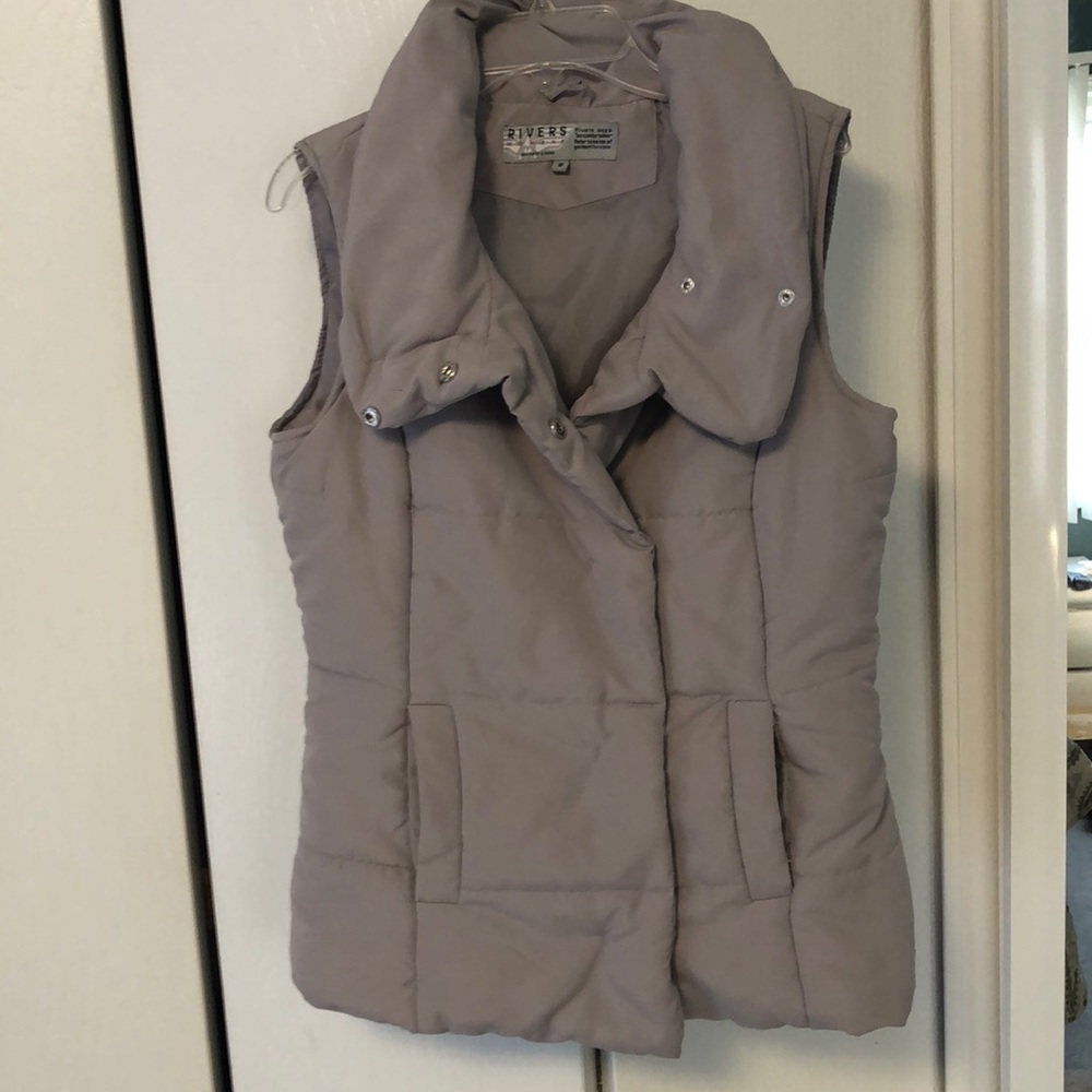 Silver/Grey vest